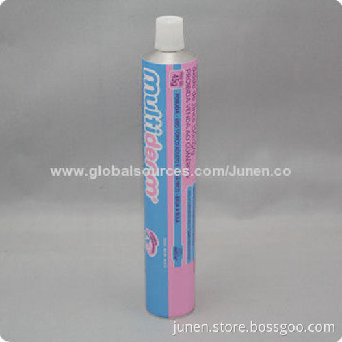 Medical tube, used in cosmetic packaging and paint